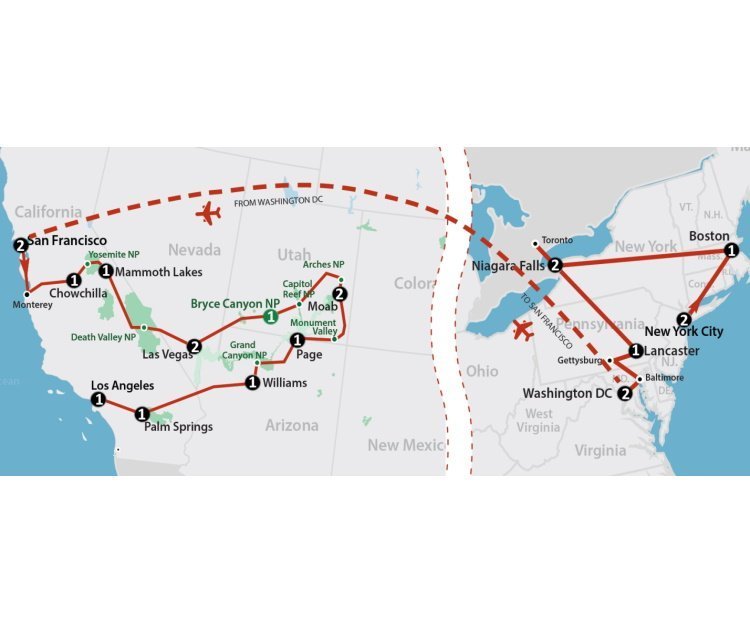 best of the east & west (23 dagen) Best of the East & West (23 dagen)