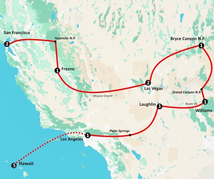 western highlights & maui (17 dagen) Western Highlights & Maui (17 dagen)