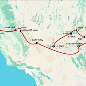 🇺🇸 VERENIGDE STATEN Adventures on the Trails of the West (15 dagen)