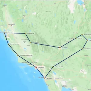 🇺🇸 VERENIGDE STATEN Beaches & Canyons (25 dagen)