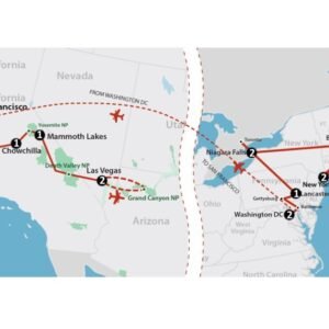 🇺🇸 VERENIGDE STATEN Best of the East & California (16 dagen)