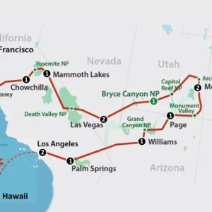 🇺🇸 VERENIGDE STATEN Best of the West & Hawaii (21 dagen)