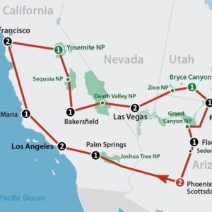 Beyond the Red Rock Country (17 dagen)