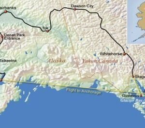 De parels van Alaska, Yukon & Glacier Bay (16 dagen)