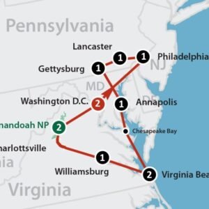 🇺🇸 VERENIGDE STATEN Explore the Capitol Region (13 dagen)