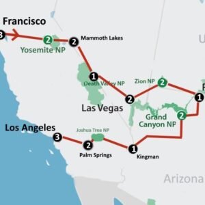 Explore the West the Tesla way (23 dagen)