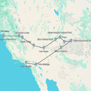 🇺🇸 VERENIGDE STATEN In stijl door het westen van Amerika (23 dagen)
