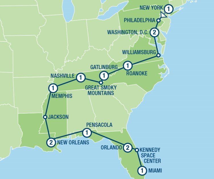 southern explorer (15 dagen) Southern Explorer (15 dagen)