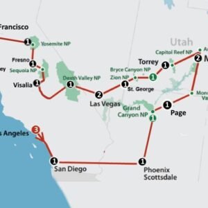 🇺🇸 VERENIGDE STATEN Southwest Explorer (23 dagen)