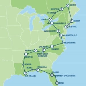 🇺🇸 VERENIGDE STATEN The Grand East (23 dagen)