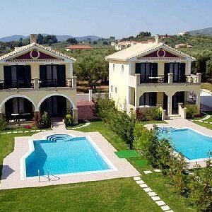 Villa's Anogia met privézwembad
