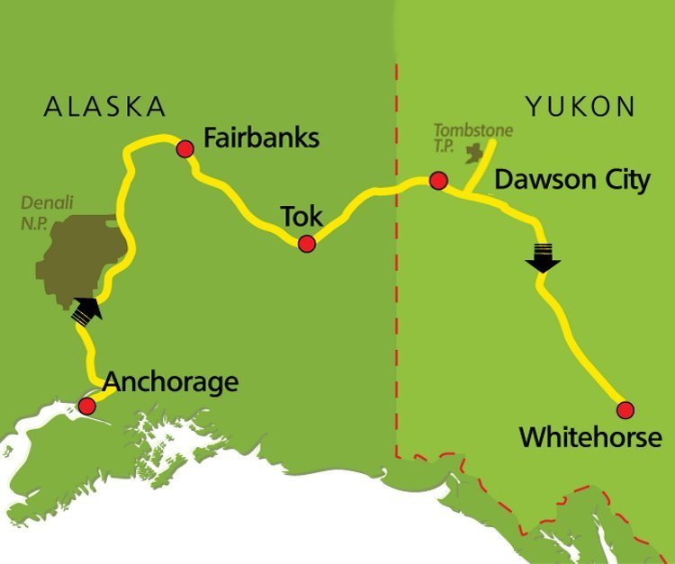 impressie alaska & yukon (12 dagen) Impressie Alaska & Yukon (12 dagen)