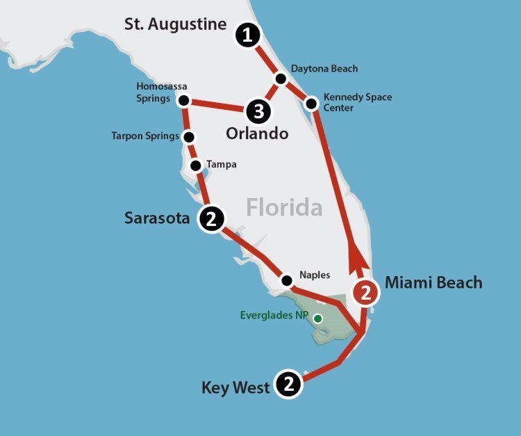 panoramic florida (12 dagen) Panoramic Florida (12 dagen)