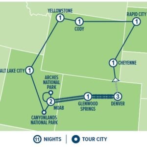 Rockies & Rails (13 dagen)