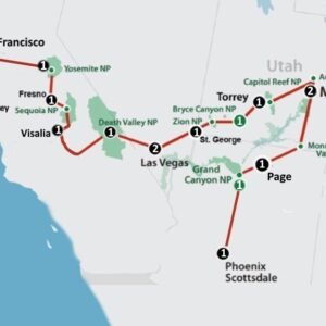 Great Parks of the West (19 dagen)