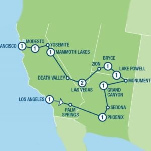 Splendors of the West (12 dagen)